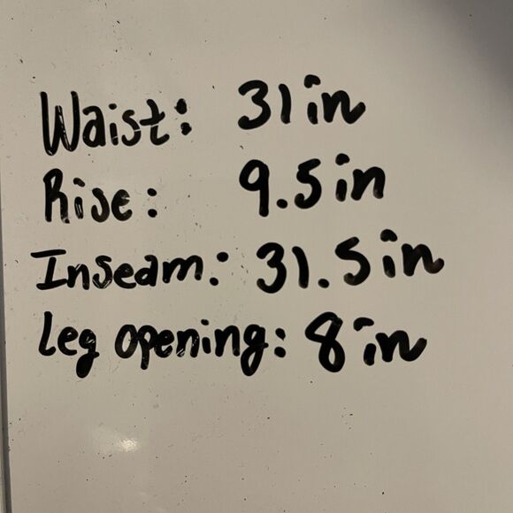 Hollister California Authentic Denim Blue Straight Jean Men’s 31x31.5 Epic Flex - Picture 10 of 10